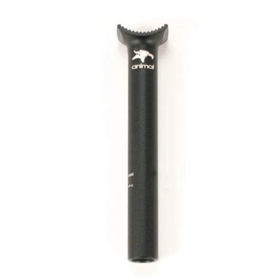 animal bikes black bmx seat post 200mm