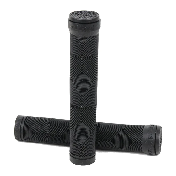 Animal Bikes Edwin V2 Flangeless Grips - Black