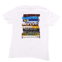 backyard VHS white bmx t-shirt