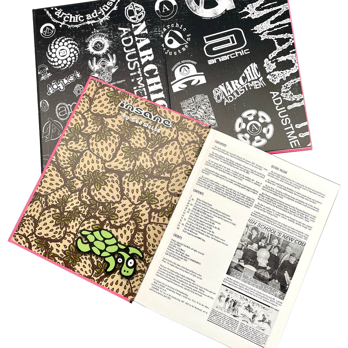 Anarchic Adjustment x Insane Art Book | Backyard BMX