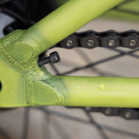 Fiend Raekes Bike - Trans Earth Green With Black Parts 20.8"