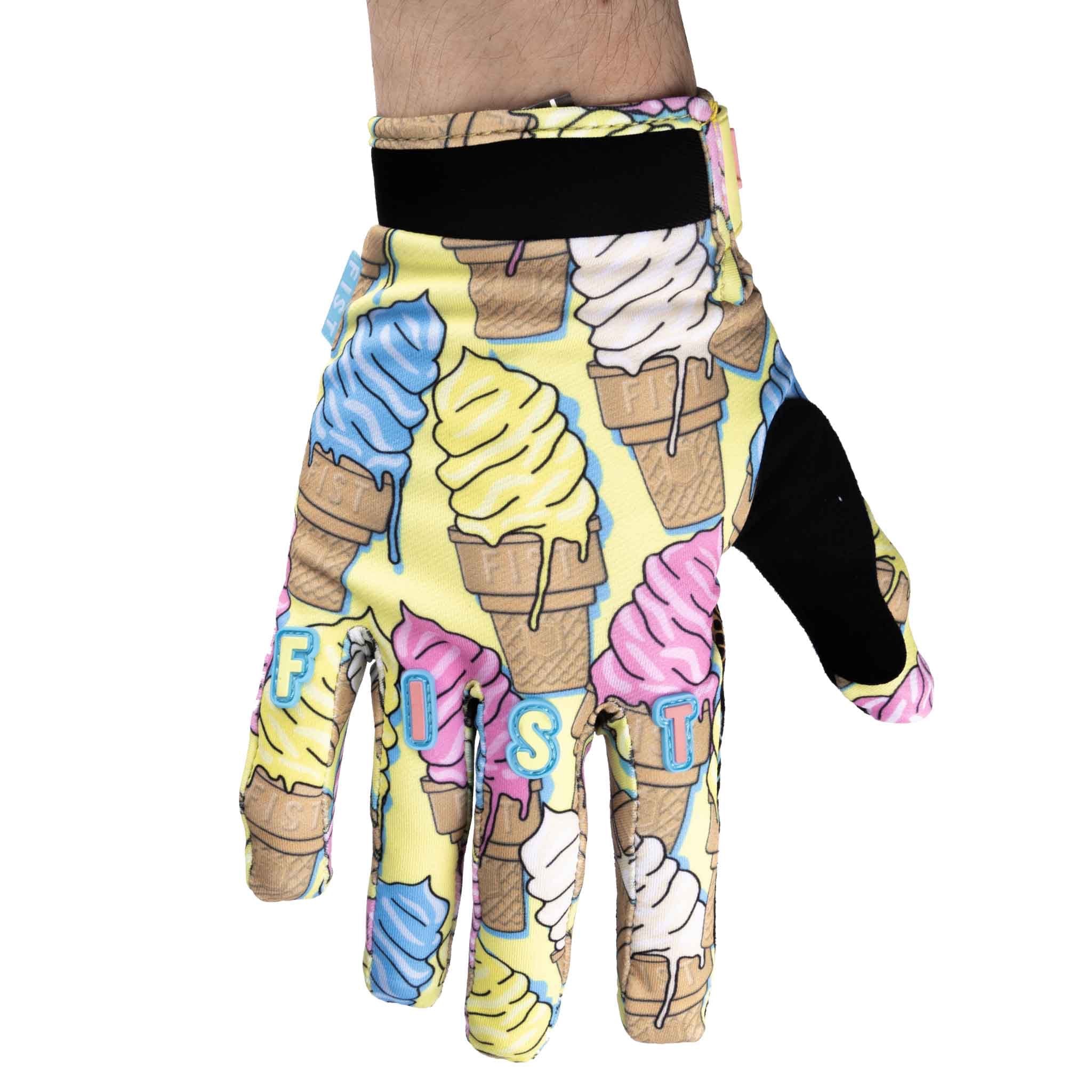 Fist Handwear Chapter 19 Soft Serve Gloves top design detail | Backyard UK BMX Shop