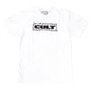 Cult Bolts T-Shirt - White | Backyard UK BMX Shop