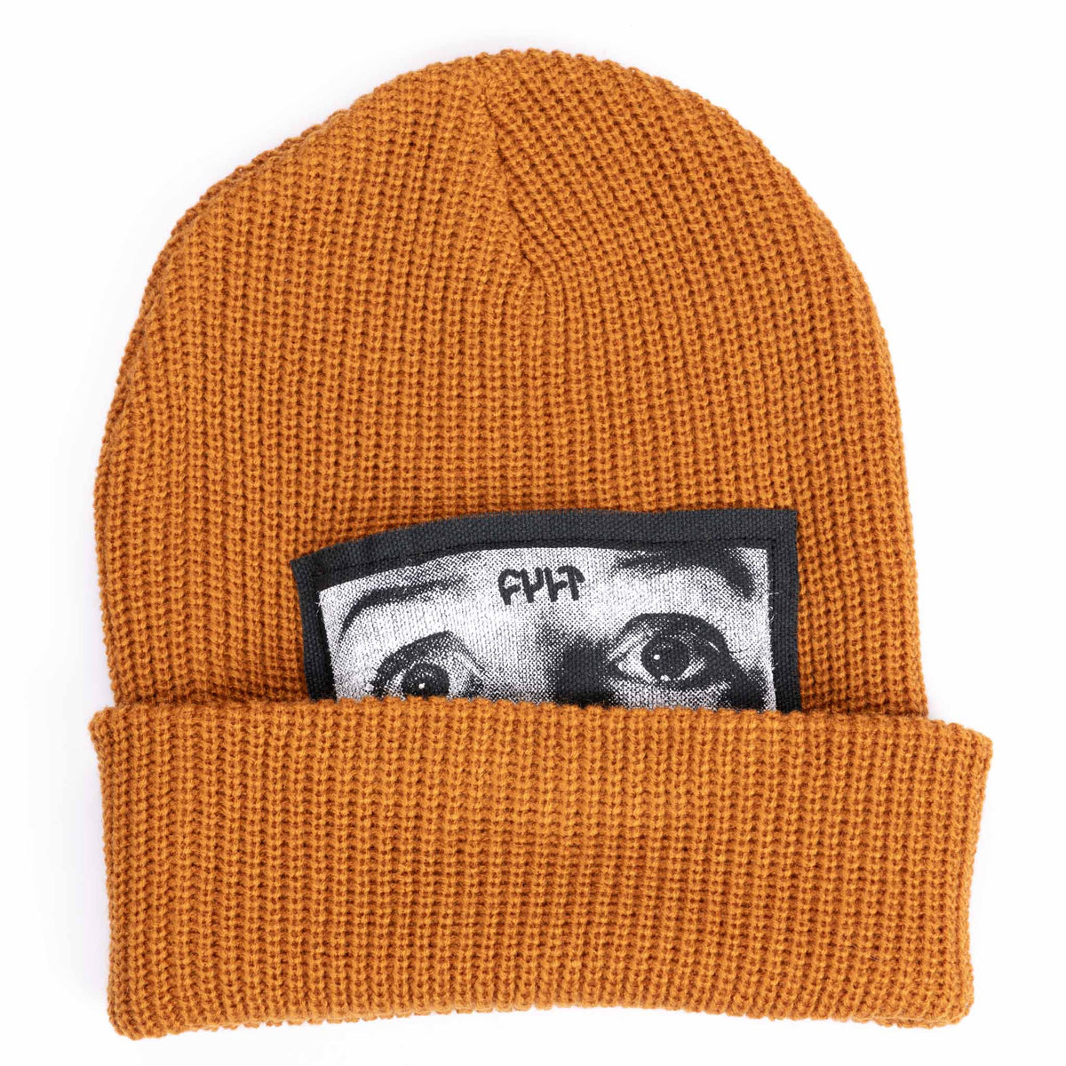 Cult Eyes Beanie - Burnt Orange | Backyard UK BMX Shop