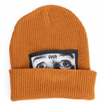 Cult Eyes Beanie - Burnt Orange