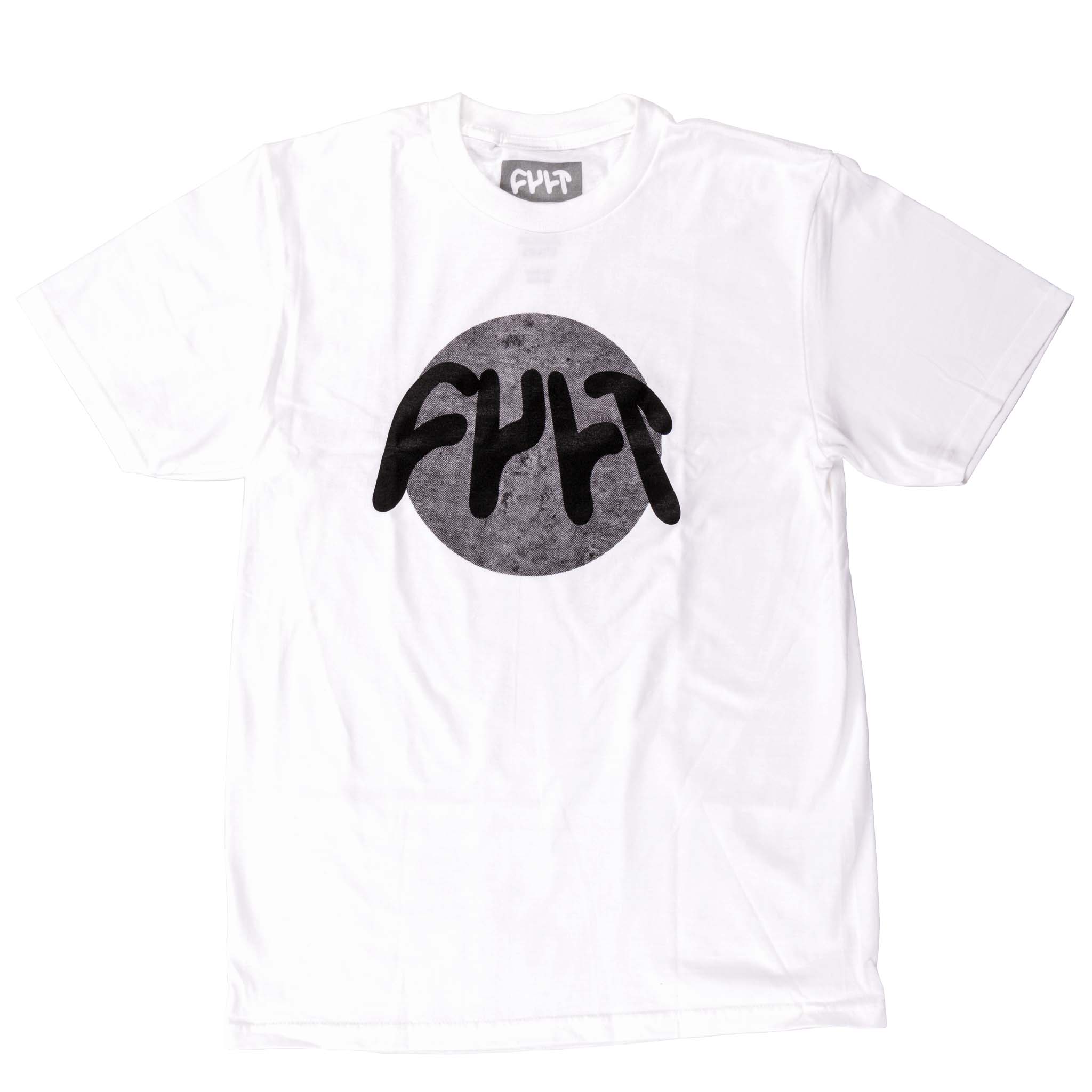 Cult Lunar T-Shirt - White | Backyard UK BMX Shop