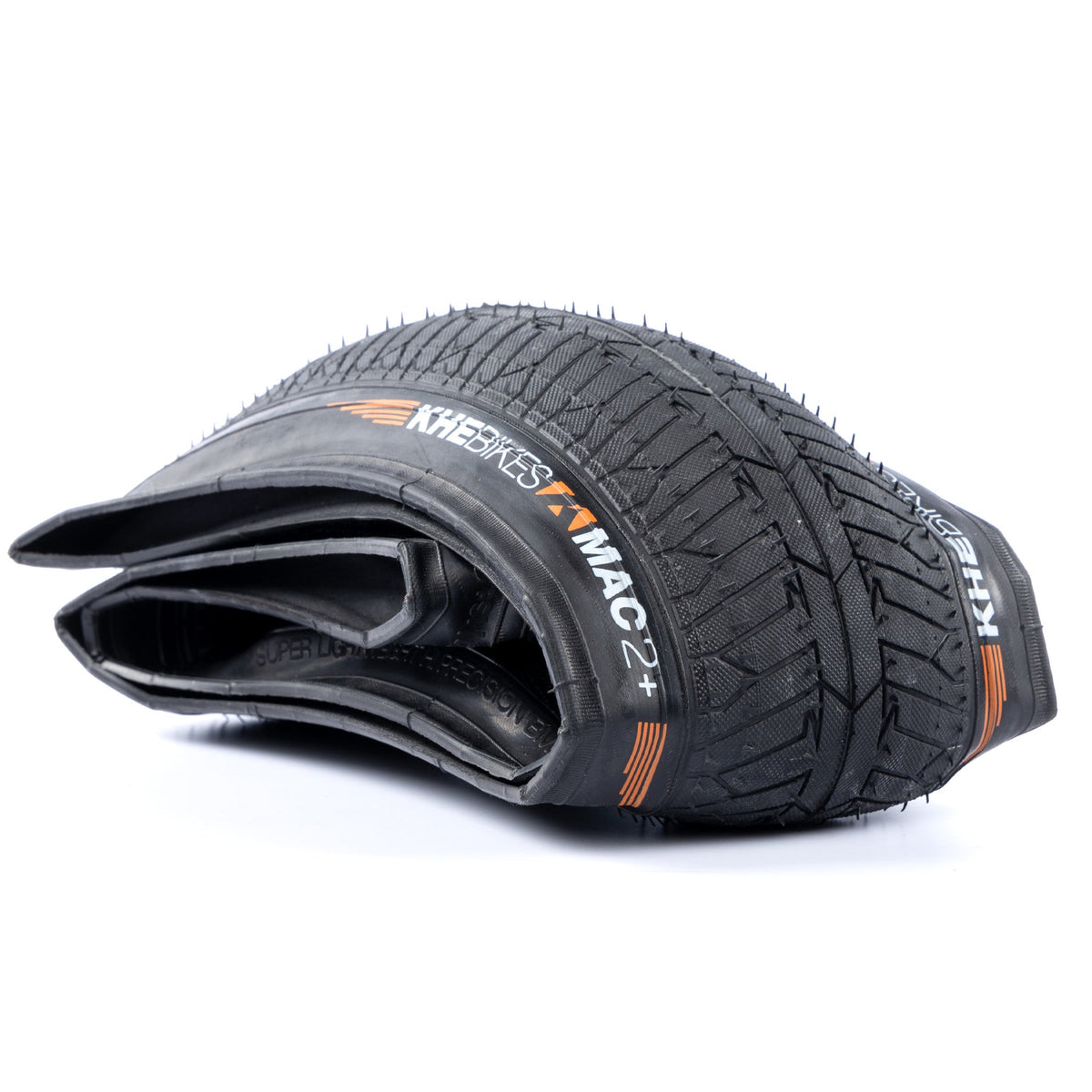 KHE Mac2+ Foldable Tyre - Black 2.30" | Backyard UK BMX Shop Hastings