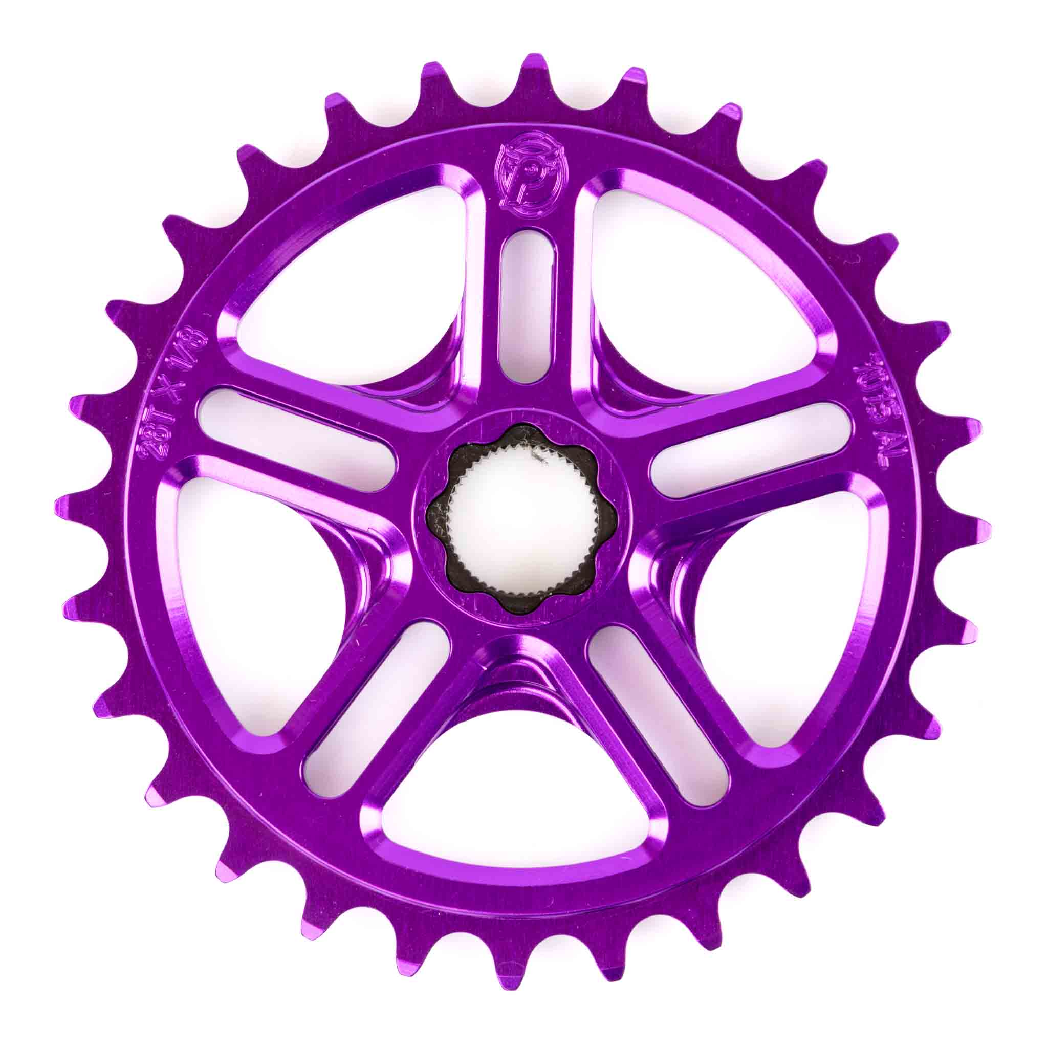 Profile Spline Drive 19mm Sprocket - Purple - 28t