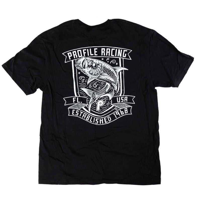 Profile Tarpon T-Shirt - Black back