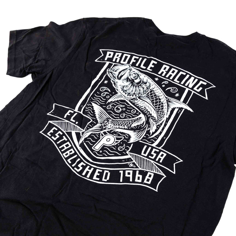Profile Tarpon T-Shirt - Black back detail