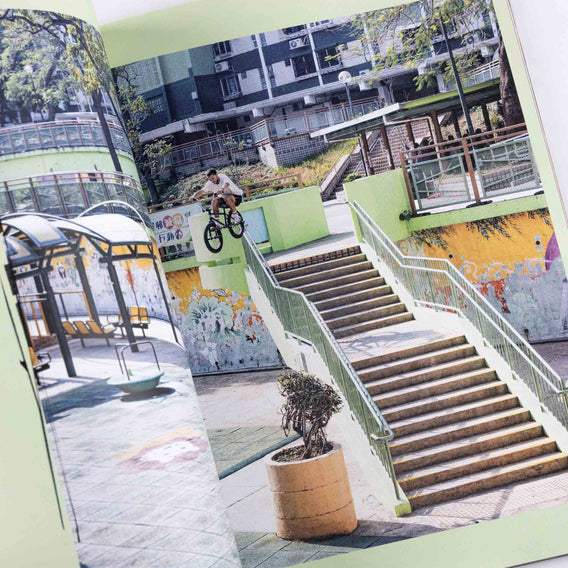 Silent Magazine Issue 6 Louis Otto Spread | Backyard UK BMX Shop Hastings