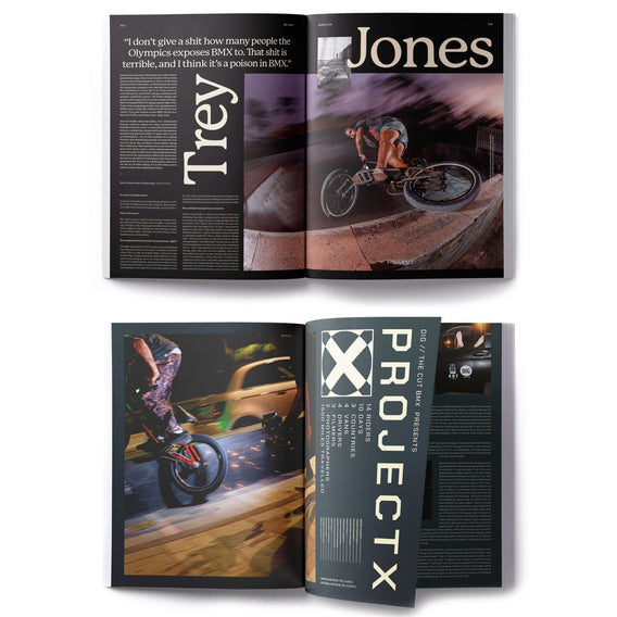 Dig Magazine 2023 Photo Annual trey jones project x | BACKYARD UKBMX Shop Hastings