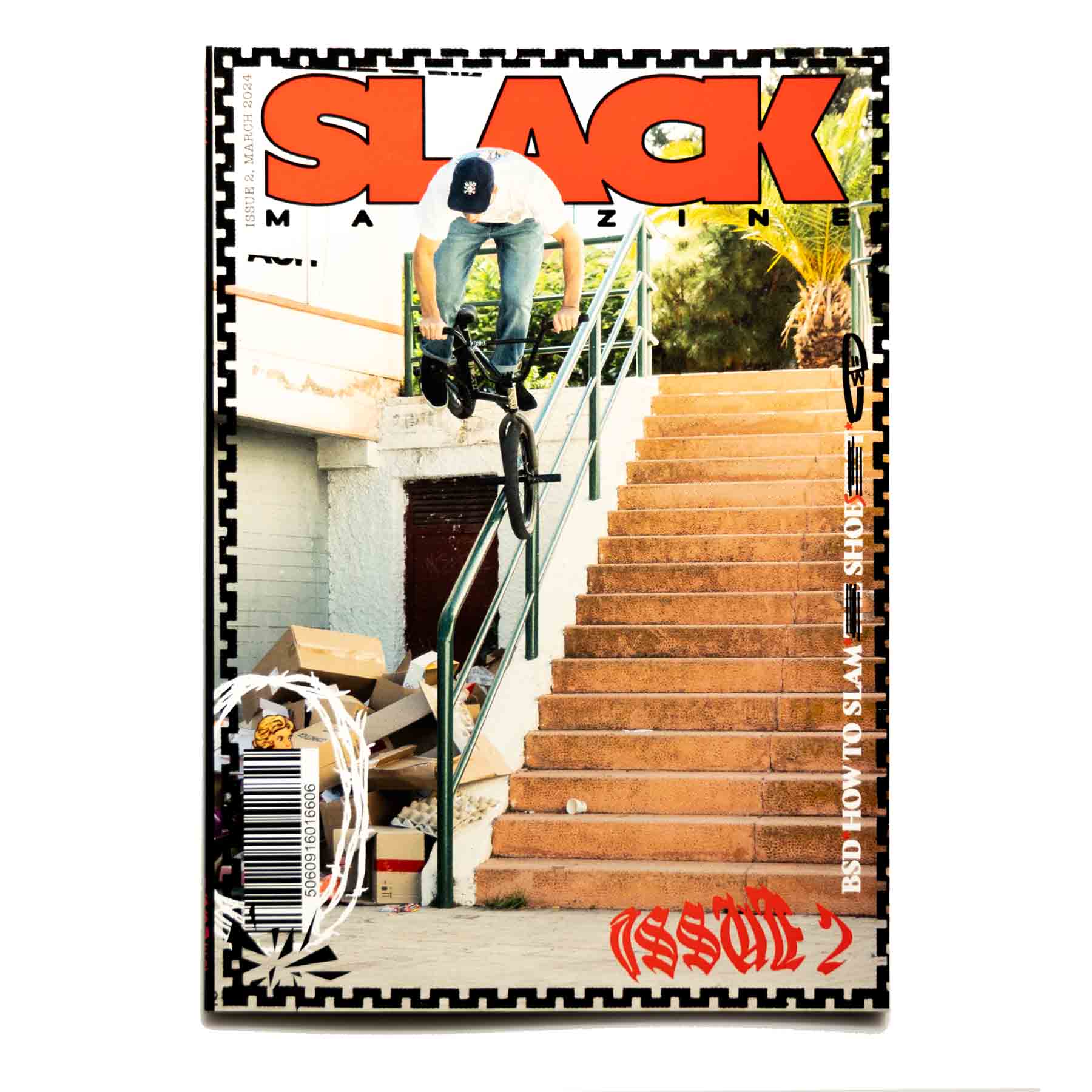 Slack Magazine Issue 2 Front Cover | Backyard UK BMX Shop