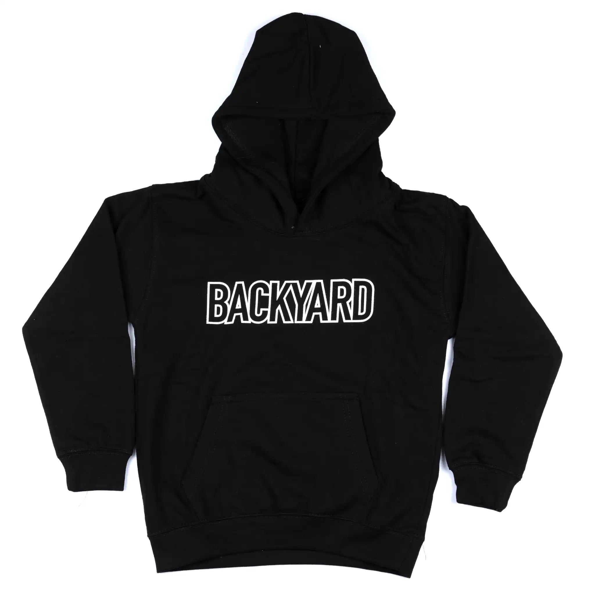 Backyard BMX Logo Kids Hoodie - Black | Backyard UK BMX Shop