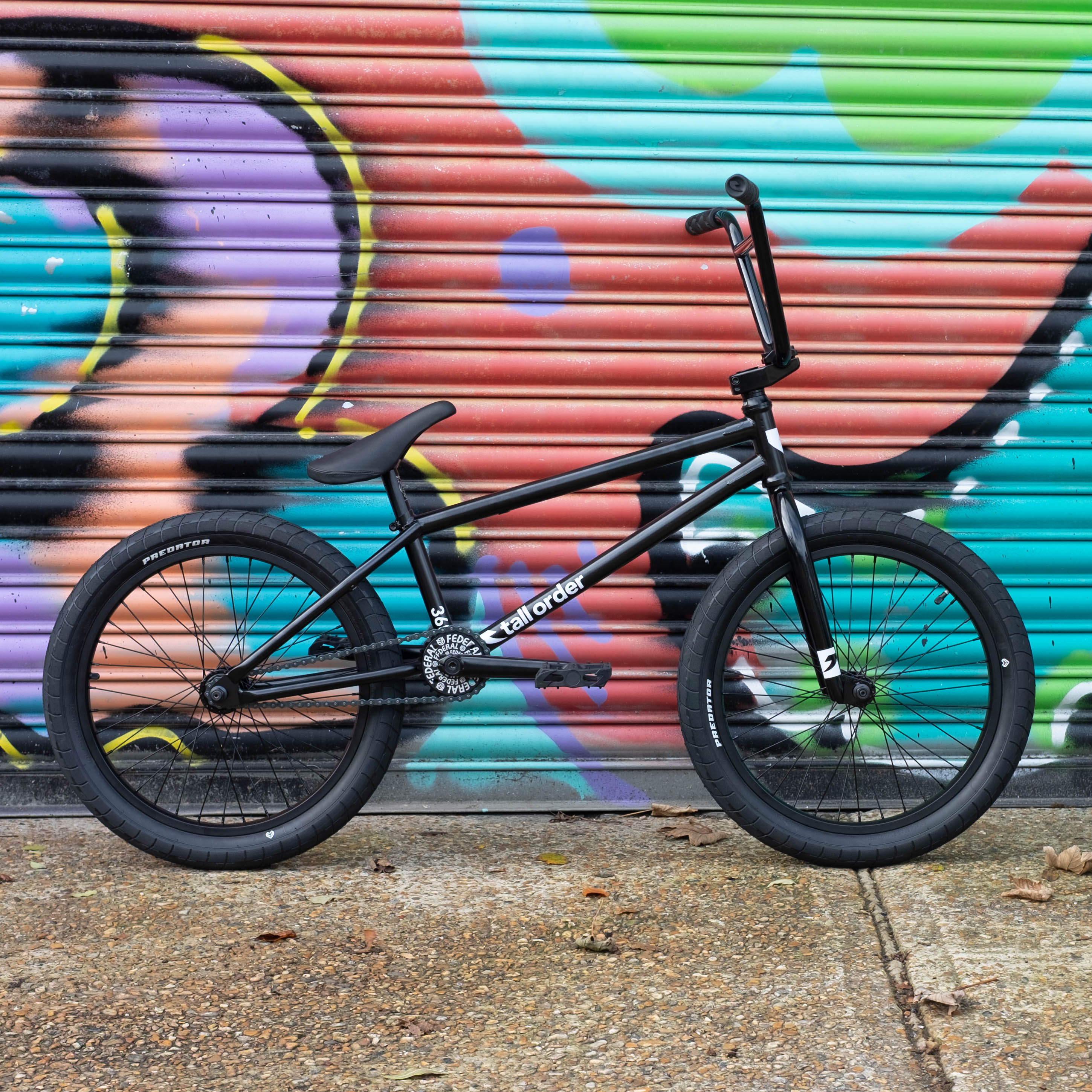 Tall Order 360 Custom Complete BMX Bike - Black 21"