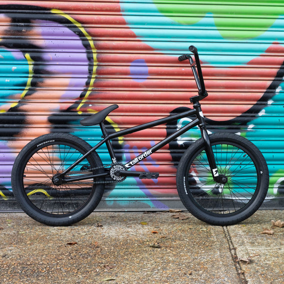 Tall Order 360 Custom Complete BMX Bike - Black 21"