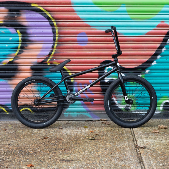 Tall Order 360 Custom Complete BMX Bike - Black 21"