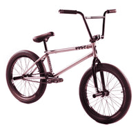 Cult Devotion BMX Bike - Raw With Black Parts 21" angled