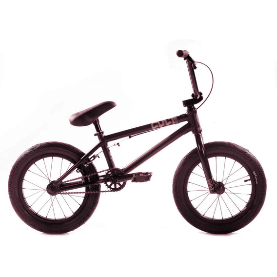 Cult Juvenile 16" Bike - Black 16.5" right hand side