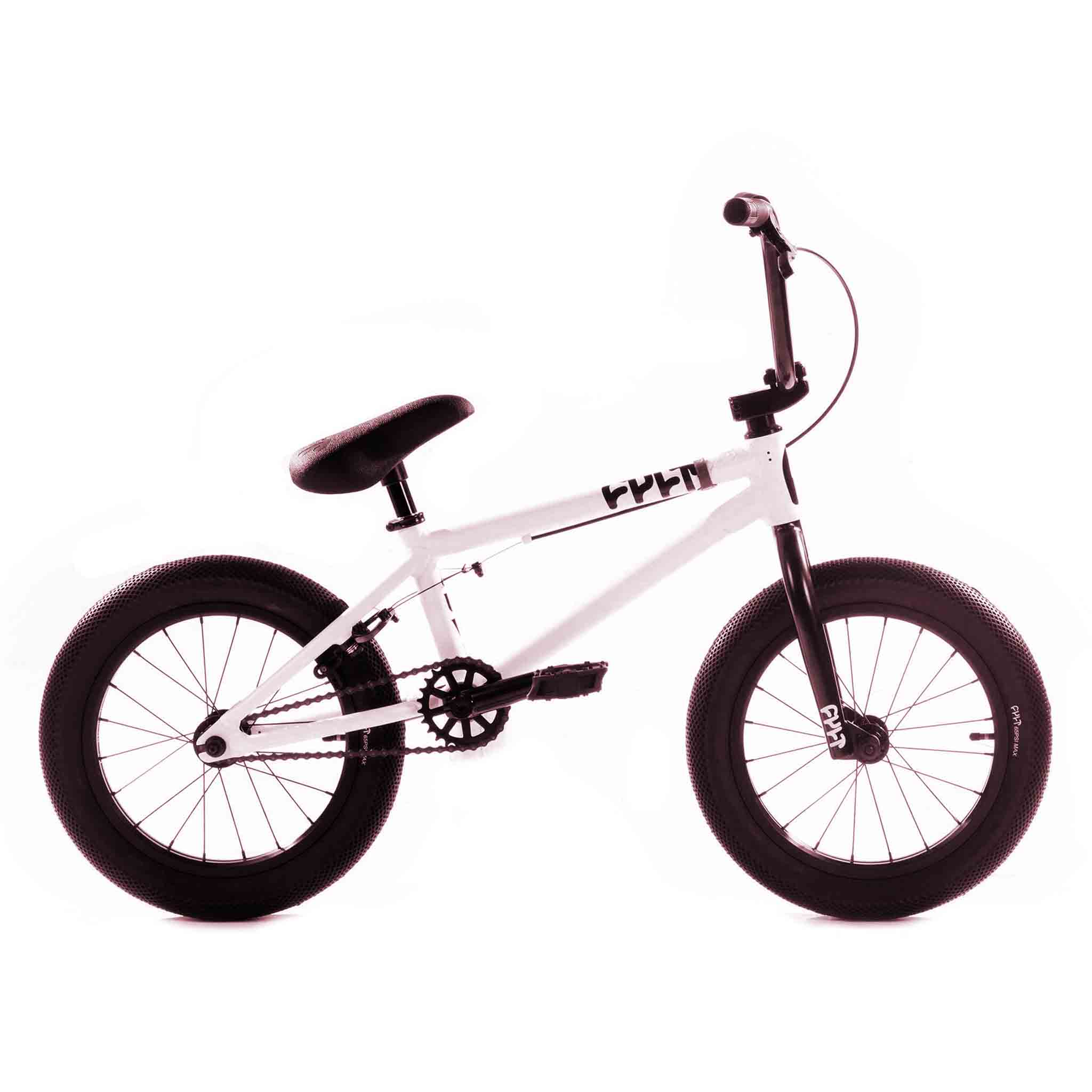 Cult Juvenile 16" Bike - White With Black Parts 16.5" right hand side