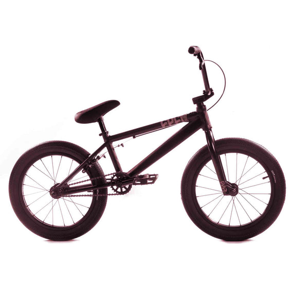 Cult Juvenile 18" BMX Bike - Black 18" right hand side