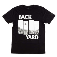 backyard flag black bmx t-shirt