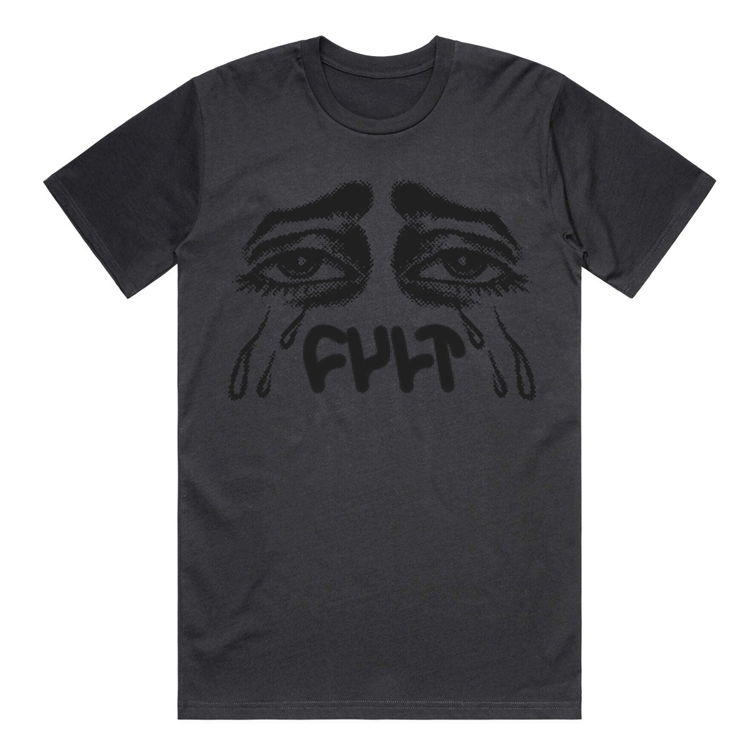 Cult So Sad T-Shirt - Faded Black | Backyard UK BMX Shop