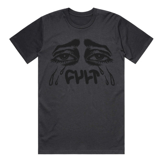 Cult So Sad T-Shirt - Faded Black | Backyard UK BMX Shop