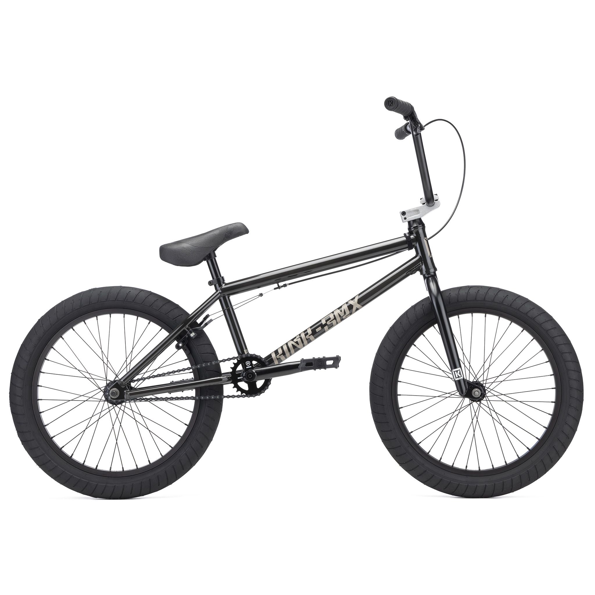 Kink 2026 Launch Bike - Translucent Black 20.25" | Backyard UK BMX Shop Hastings