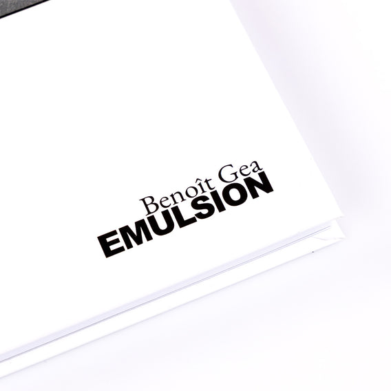 Ben Gea Emulsion Book front cover detail