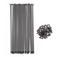 BSD Regular Spokes And Nipples - Black