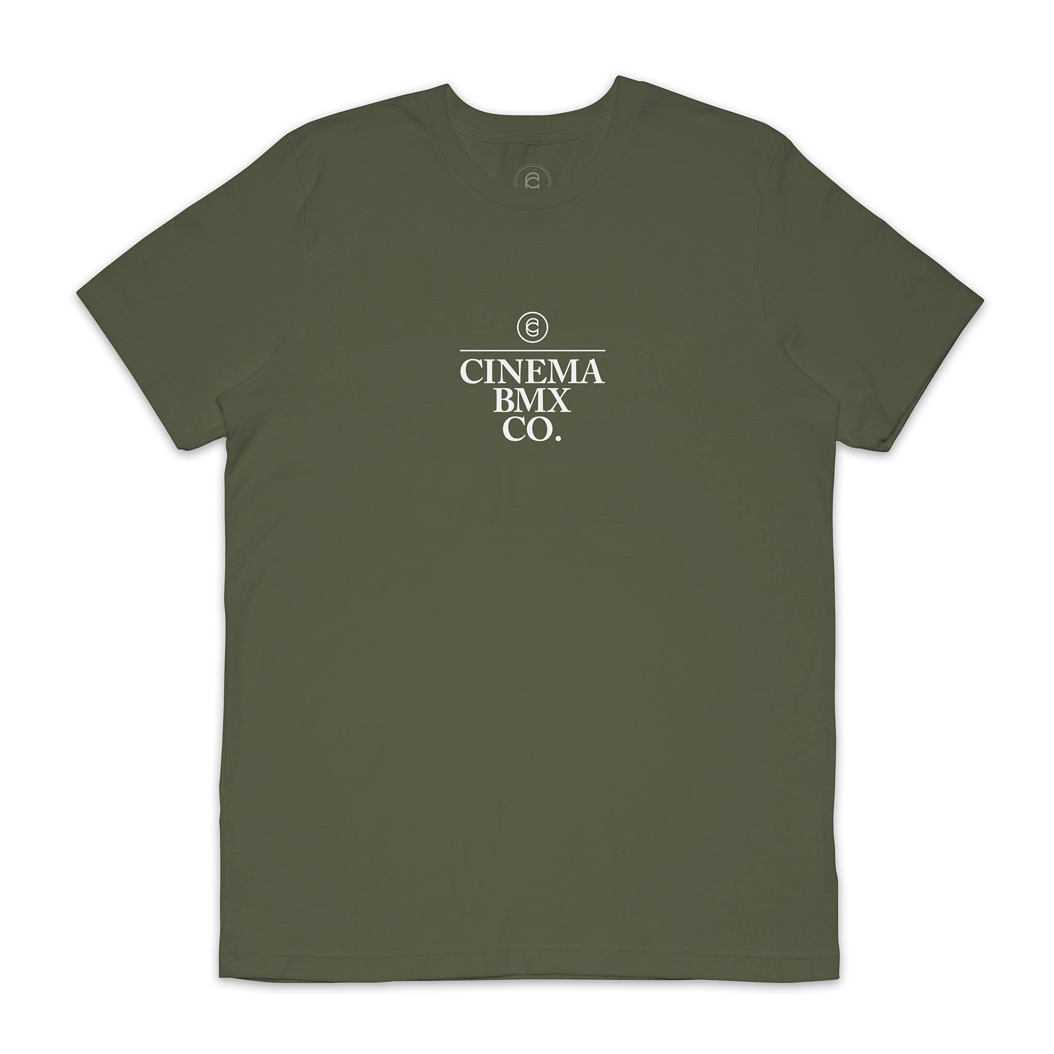 cinema stacked green bmx t-shirt
