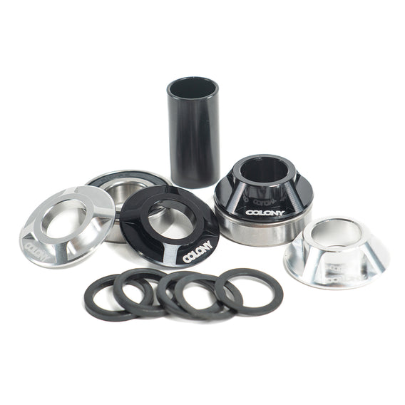 Colony BMX Mid Bottom Bracket - Black 19mm