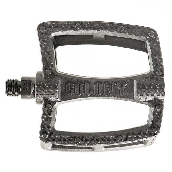 Colony Fantastic Plastic Pedals - Black 9/16"