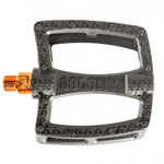 Colony Fantastic Plastic Pedals - Black/Copper 9/16"