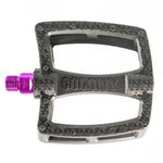 Colony Fantastic Plastic Pedals - Black/Pink 9/16"