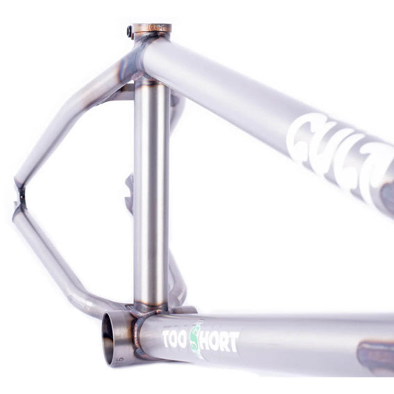 Cult 2 Short IC2 Brakeless Frame - Raw