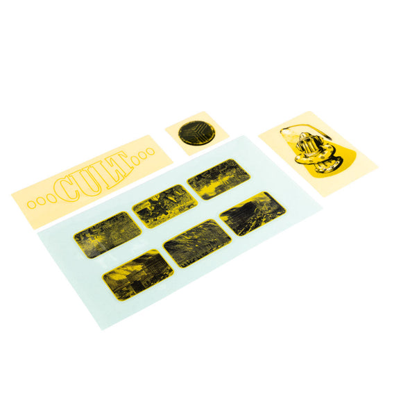 Cult Heavens Gate Alex Duleba Frame Sticker Set