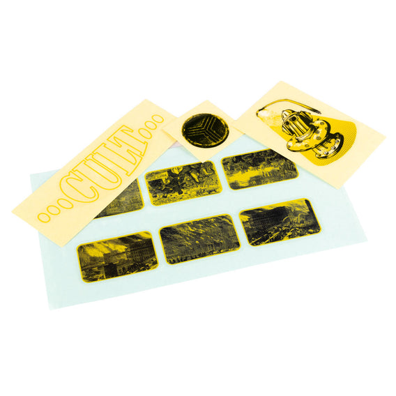 Cult Heavens Gate Alex Duleba Frame Sticker Set