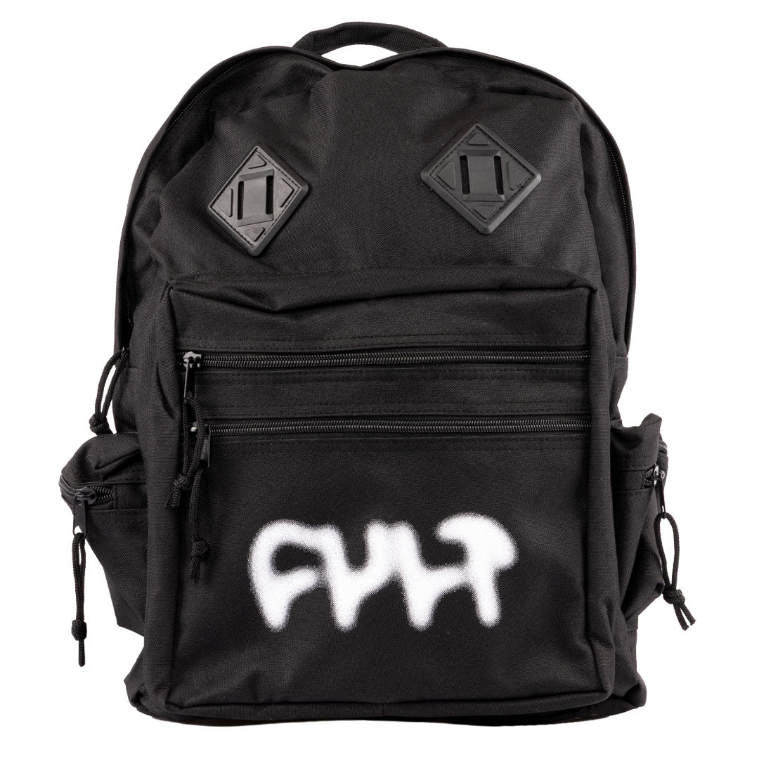 cult blurred backpack black backyard bmx