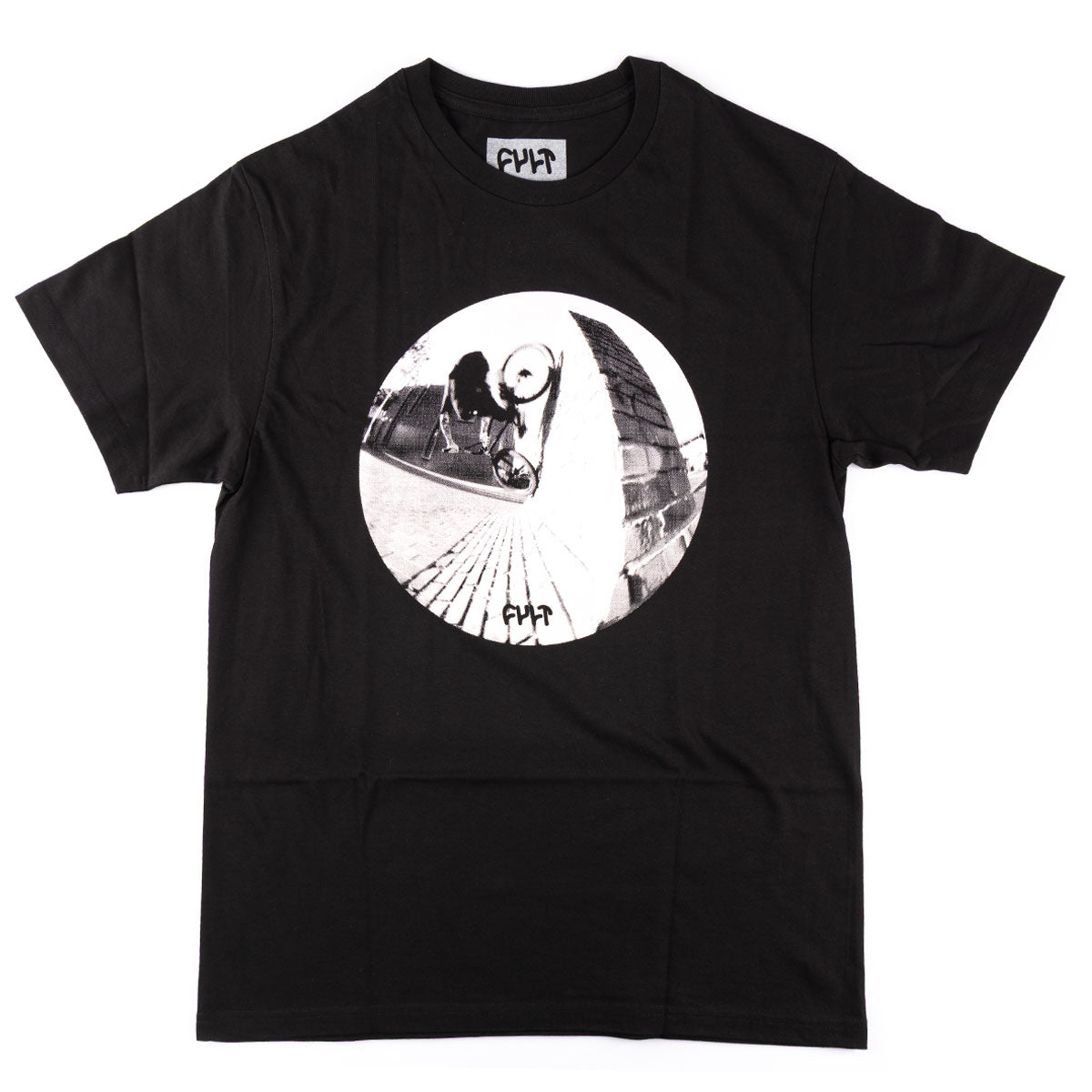 Cult Carved T-Shirt - Black