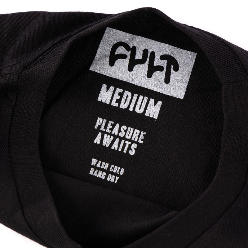 Cult Carved T-Shirt - Black