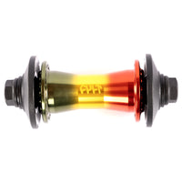 Cult Crew Front Hub With Hubguards - Rasta 10mm (3/8")