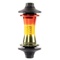 Cult Crew Front Hub With Hubguards - Rasta 10mm (3/8")
