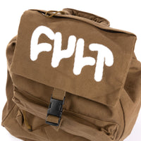 Cult Digital Thick Logo Stash Bag - Brown