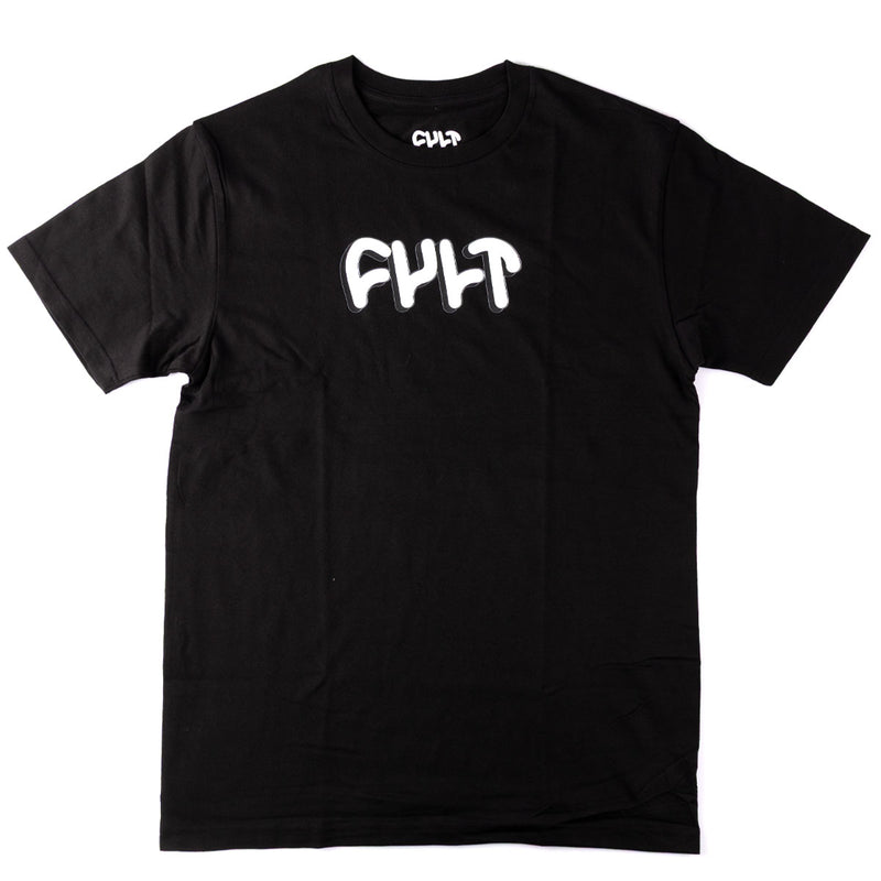 Cult Drop Shadow Tee - Black