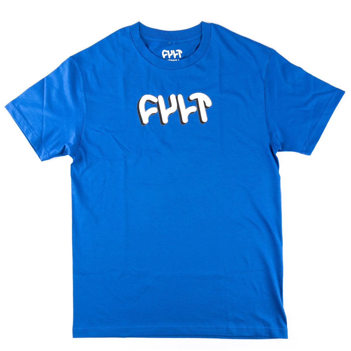 Cult Drop Shadow Tee - Blue