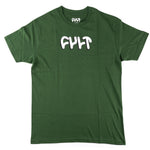 Cult Drop Shadow Tee - Green