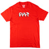 Cult Drop Shadow Tee - Red