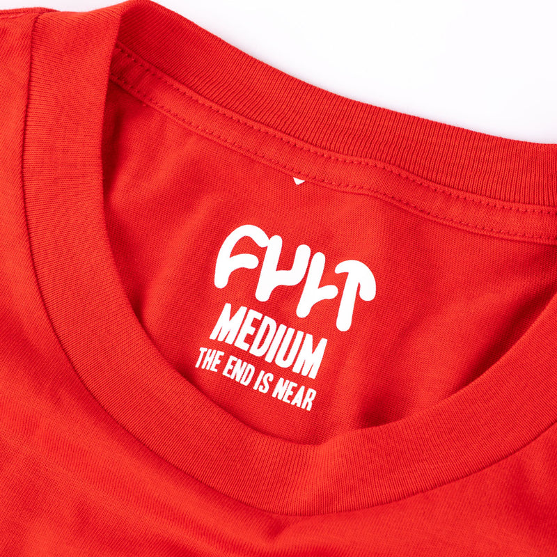 Cult Drop Shadow Tee - Red